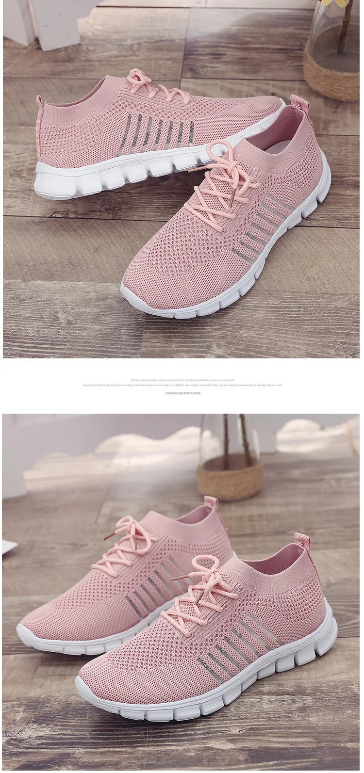 New Fashion Women's Shoes Platform Mesh Sneakers Lightweight Breathable Casual Shoes Women's Shoes on Offer