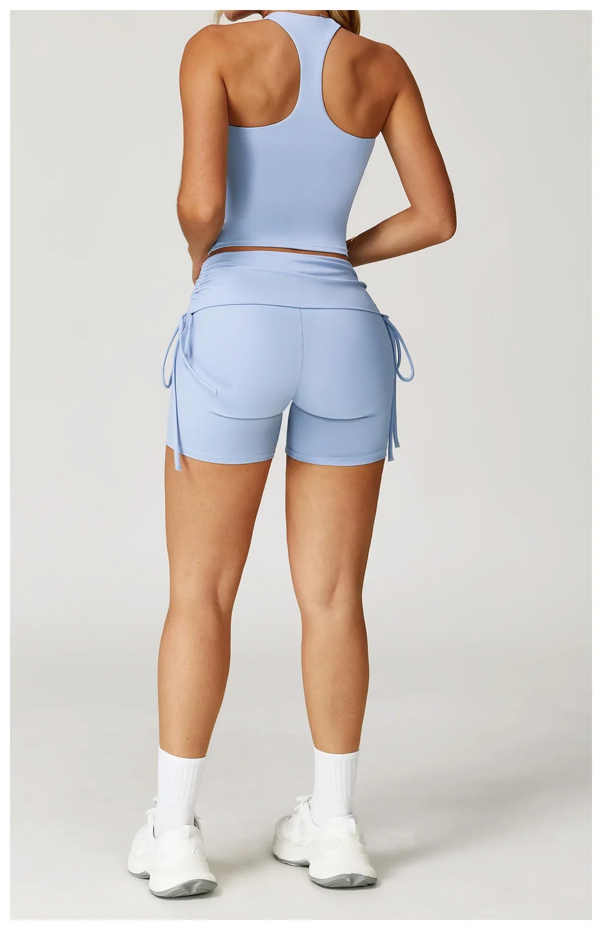 Women Tracksuit Gym Sports Suits 2 Pieces Yoga Set Fitness Vest Top Push Up Workout Clothes Female Athletic Leggings Sportswear