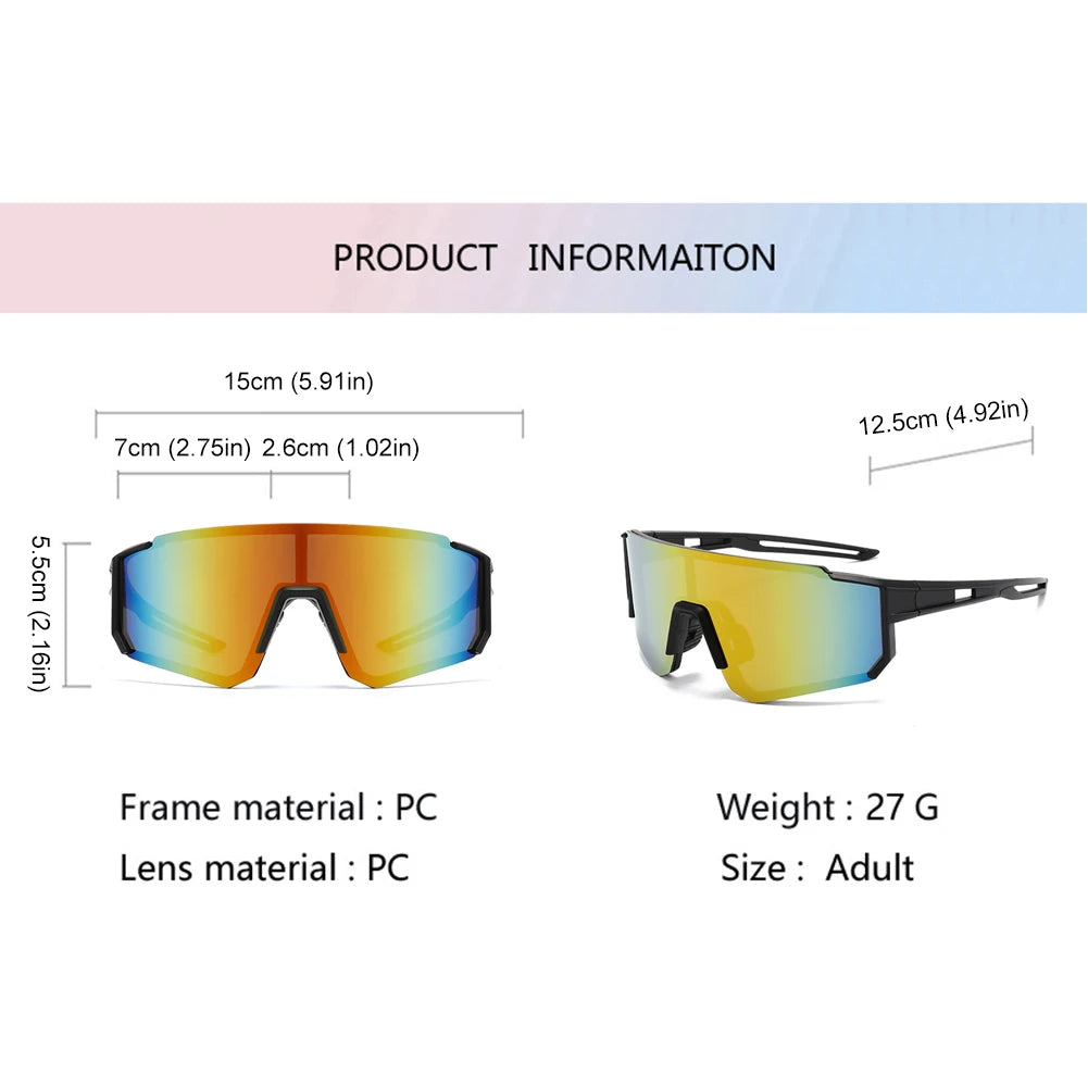 Skiing Goggles Windproof Cycling Sunglasses Anti-Fog Snowboard Ski Glasses Outdoor Sport Eyewear Winter Skiing Sport Accessories