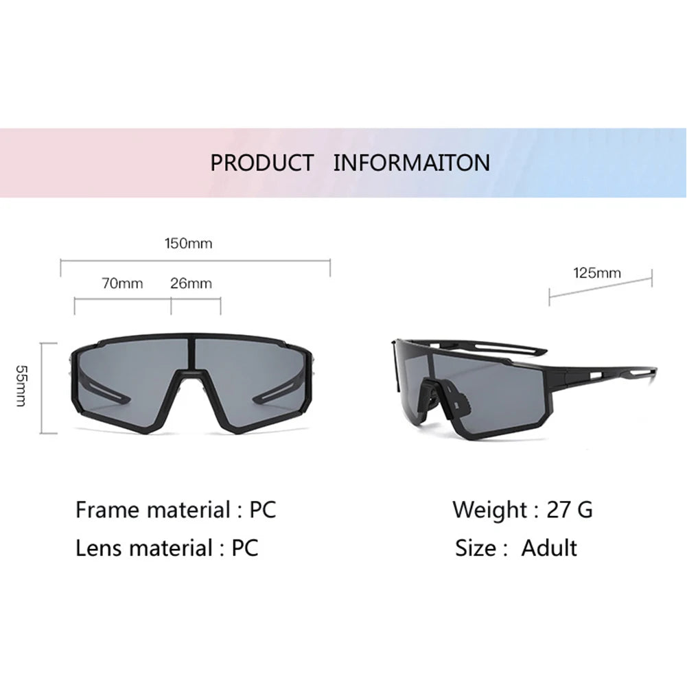 Skiing Goggles Windproof Cycling Sunglasses Anti-Fog Snowboard Ski Glasses Outdoor Sport Eyewear Winter Skiing Sport Accessories