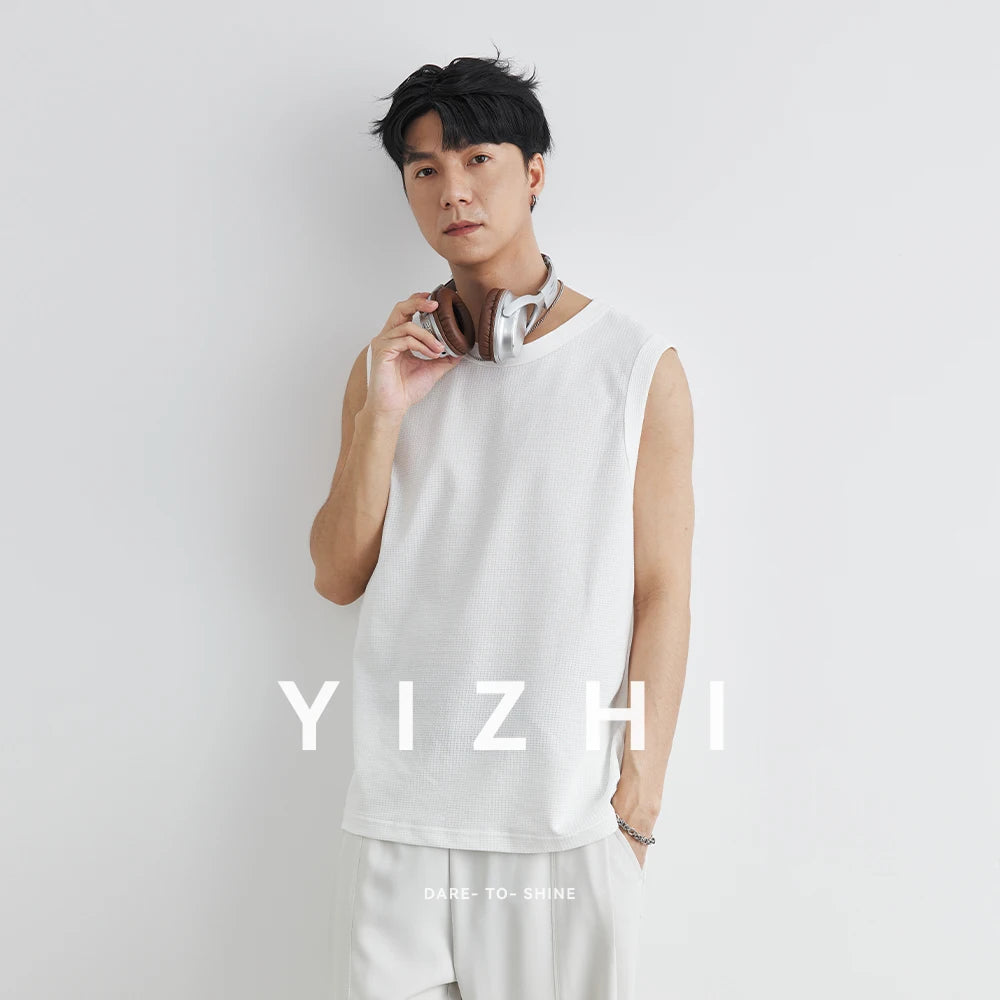 Men's sports, summer fitness tank top