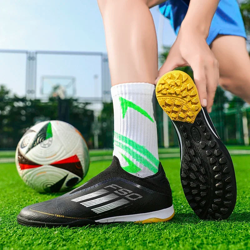Professional Soccer Shoes For Men Society Cleats Grass Training Original Sneaker Indoor Non Slip Ultralight Football Field Boots