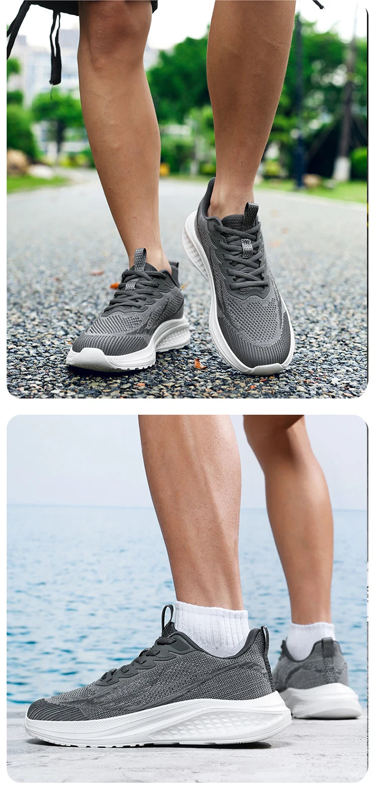 Cheap Summer Running Shoes Man Light Platform Woman Jogging Sneakers Plus Size 48 Breathable Mesh Running Sneakers Male Trainers