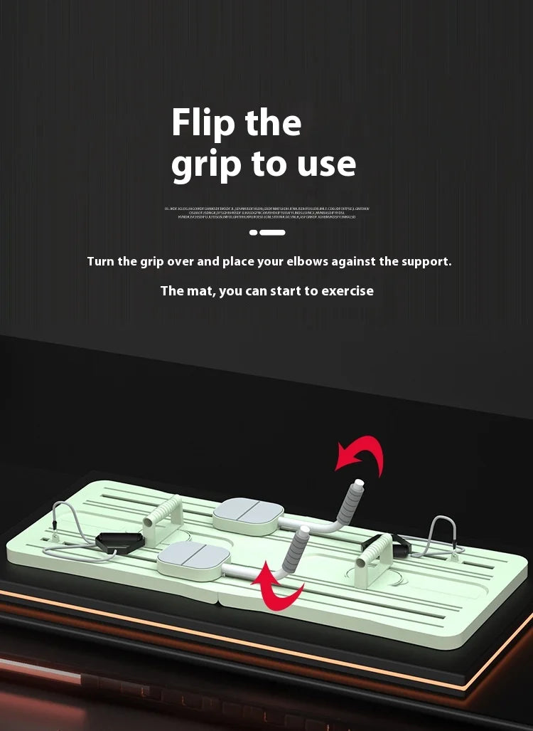 5 in 1 pilates board push up LED display Automatic Rebound Multi Pilates Reformer Set folding Fitness Exercise Equipment