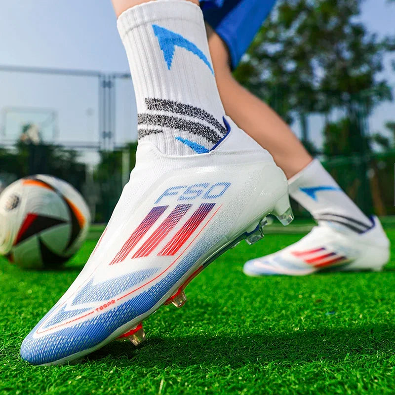 Professional Soccer Shoes For Men Society Cleats Grass Training Original Sneaker Indoor Non Slip Ultralight Football Field Boots