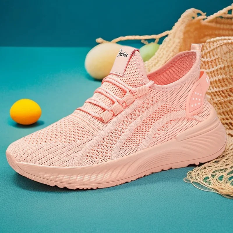 Women's Casual Shoes Are Comfortable Outside Sports Shoes Breathable and Versatile in Summer Soft Soles and Not Tired Shoes