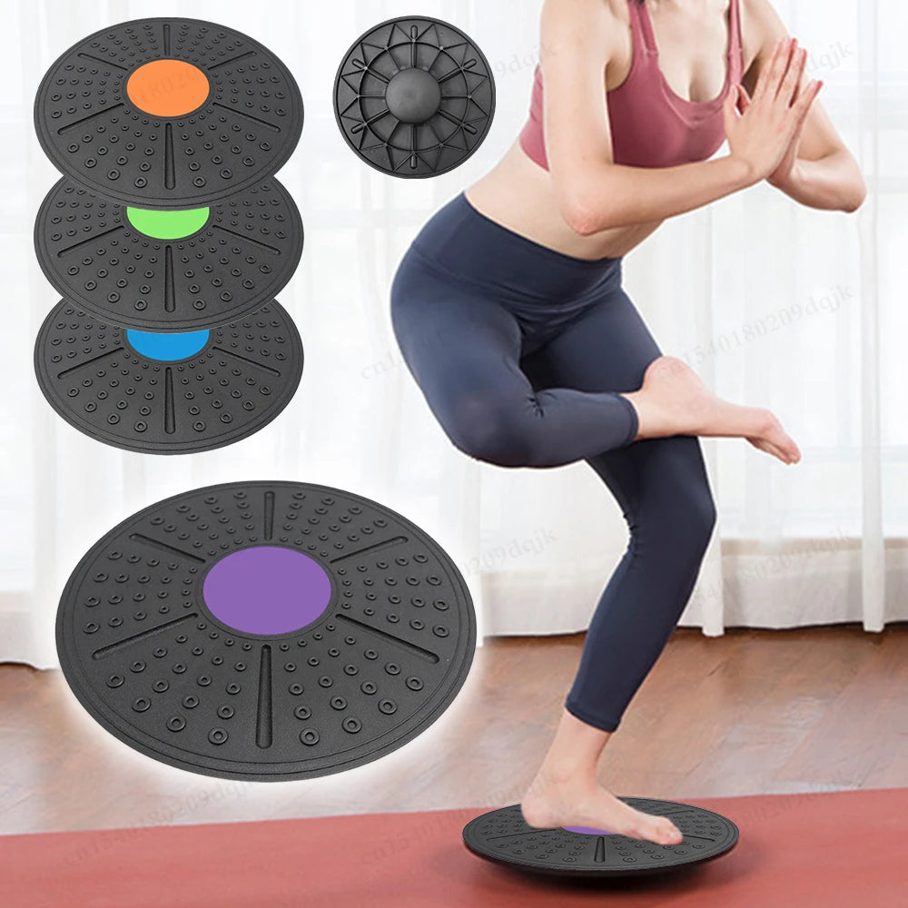 30/36CM Yoga Balance Board Fitness Training Pedal Non-slip Fitness Equipment For Sensory Rehabilitation Full Body Exercise Board