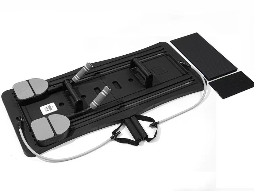 5 in 1 pilates board push up LED display Automatic Rebound Multi Pilates Reformer Set folding Fitness Exercise Equipment