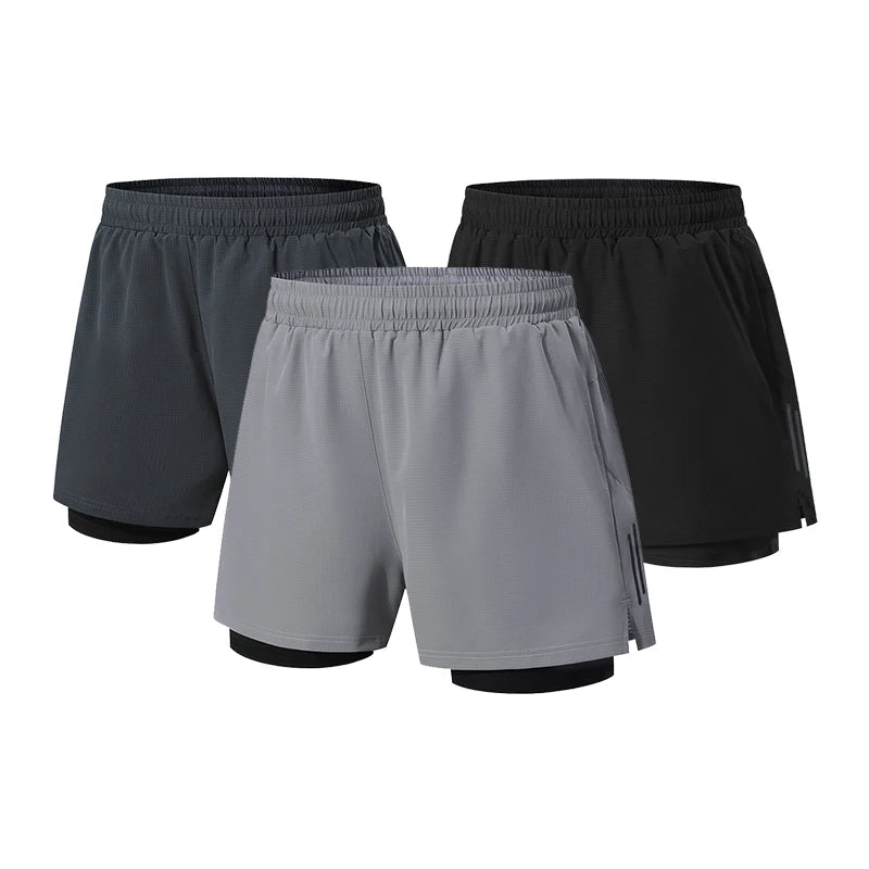men's sport shorts Movement Rest Sport Run Breath Night Run Fitness Shorts