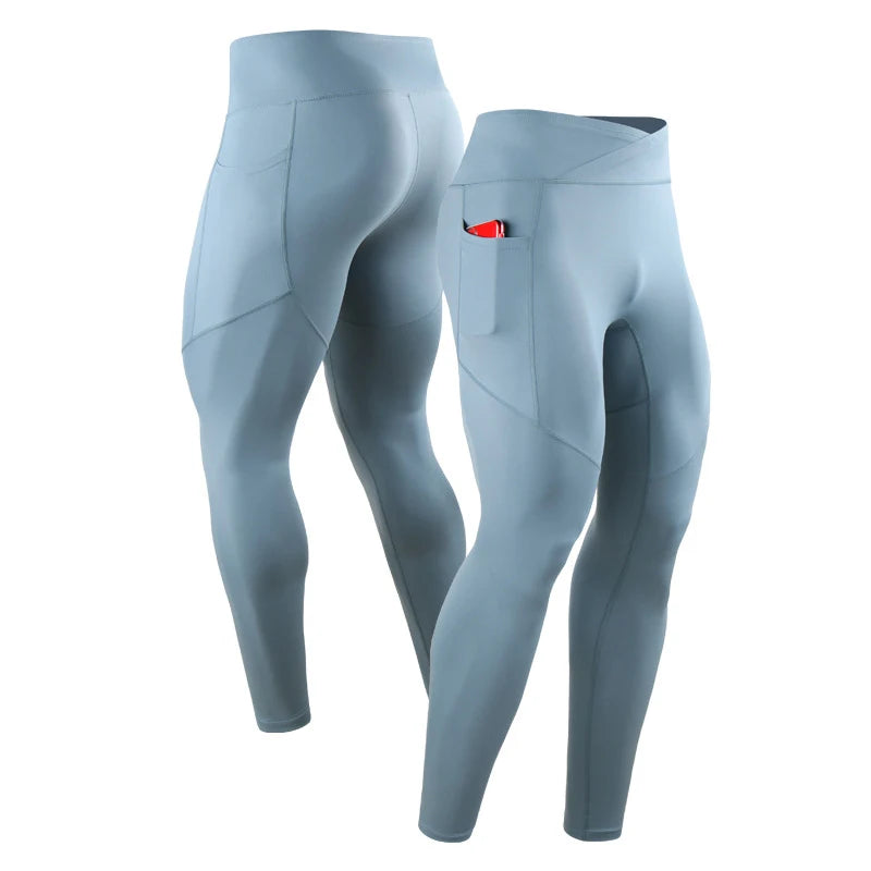Men’s Sport Tights 2024 – Pocket Gym Leggings
