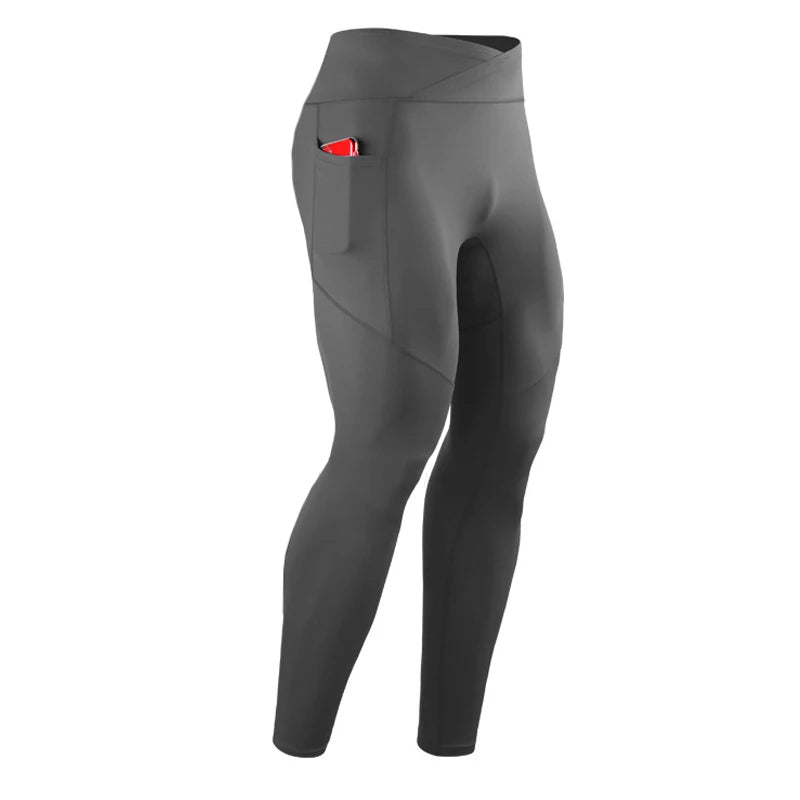 Men’s Sport Tights 2024 – Pocket Gym Leggings