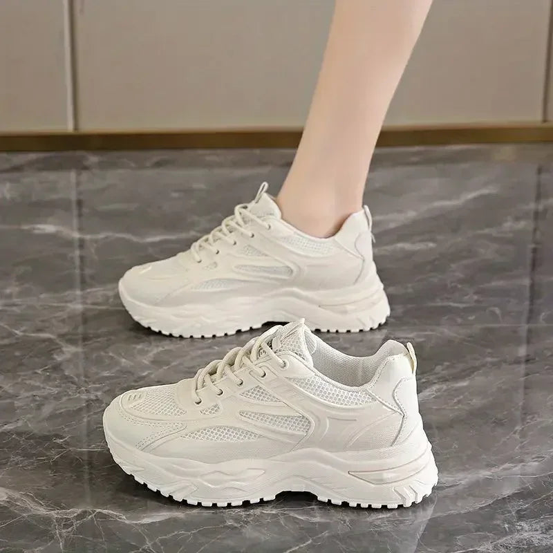 Sneakers Shoes for Women Sports Woman Footwear High on Platform Athletic New Arrival 2024 A Daily Routine 39 Aesthetic Deals In