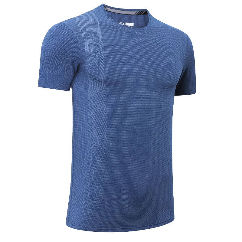 Men’s Workout T-Shirt – Quick-Dry Mesh Training Tee