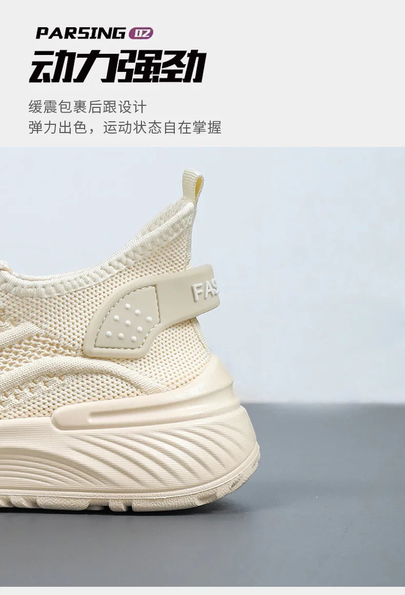 Women's Casual Shoes Are Comfortable Outside Sports Shoes Breathable and Versatile in Summer Soft Soles and Not Tired Shoes