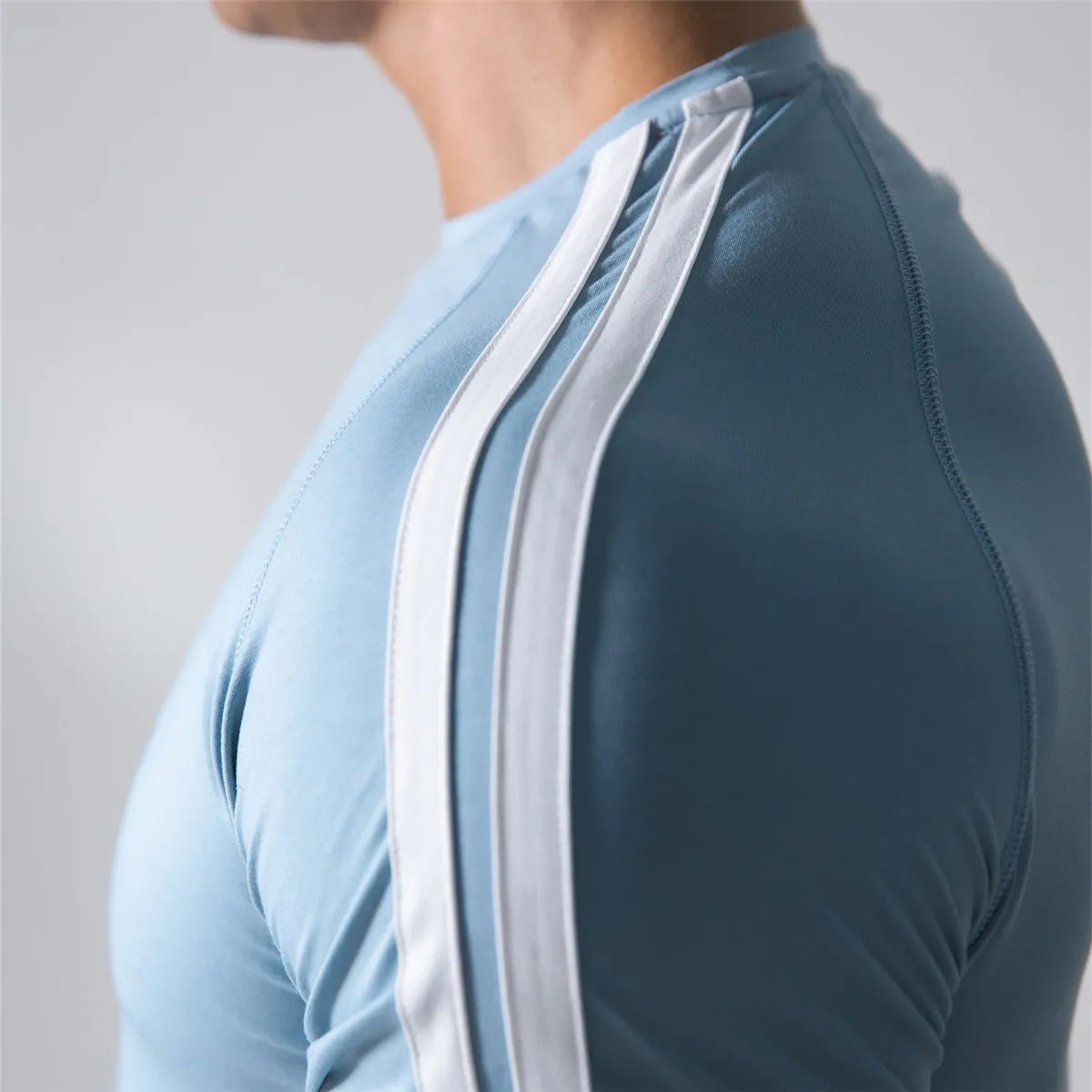 Red Men’s Gym T-Shirt – Short Sleeve, Cotton