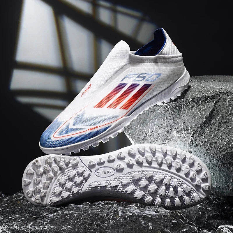 Professional Soccer Shoes For Men Society Cleats Grass Training Original Sneaker Indoor Non Slip Ultralight Football Field Boots