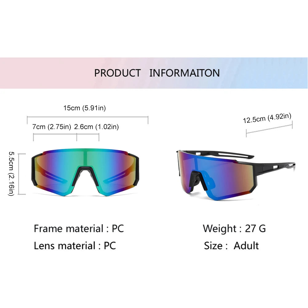 Skiing Goggles Windproof Cycling Sunglasses Anti-Fog Snowboard Ski Glasses Outdoor Sport Eyewear Winter Skiing Sport Accessories