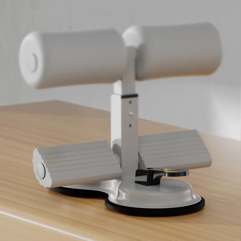 Adjustable Sit-Up Bar With 3 Non-Slip Suction Cups Portable Core Trainer For Home Gym Workout Yoga Fitness Equipment