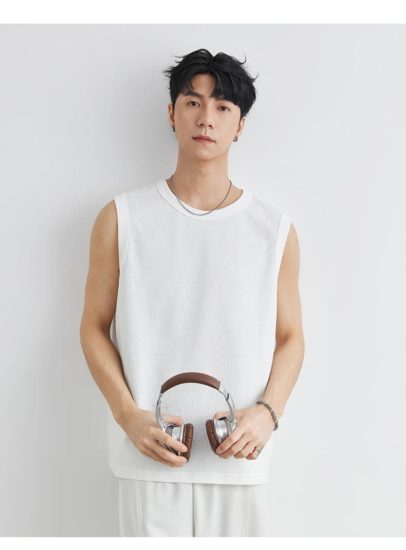 Men's sports, summer fitness tank top