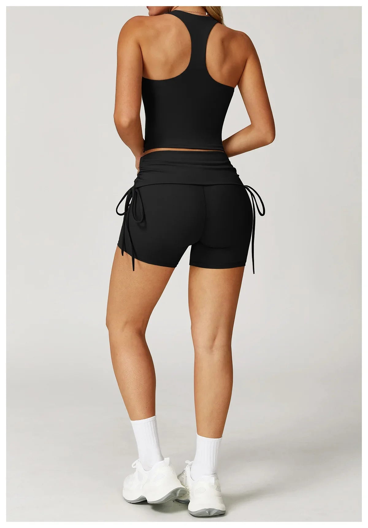 Women Tracksuit Gym Sports Suits 2 Pieces Yoga Set Fitness Vest Top Push Up Workout Clothes Female Athletic Leggings Sportswear