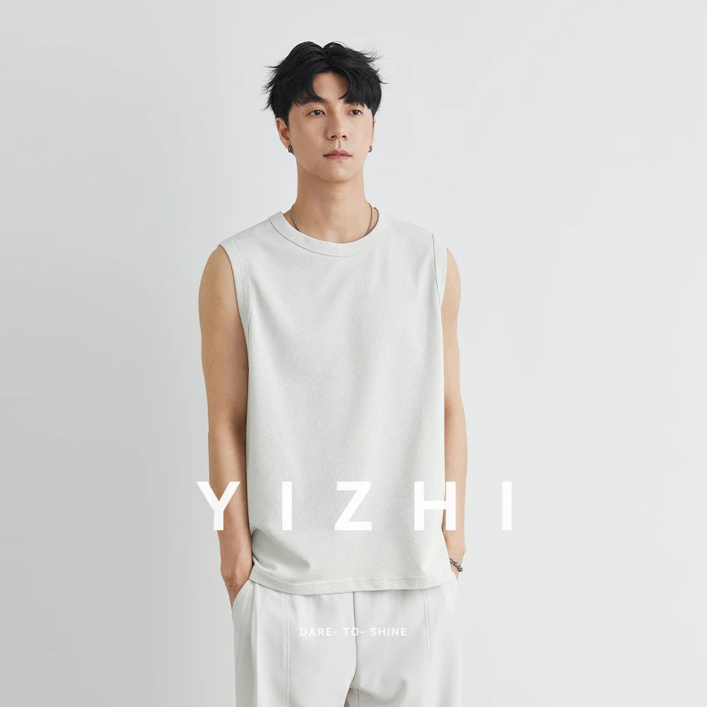 Men's sports, summer fitness tank top