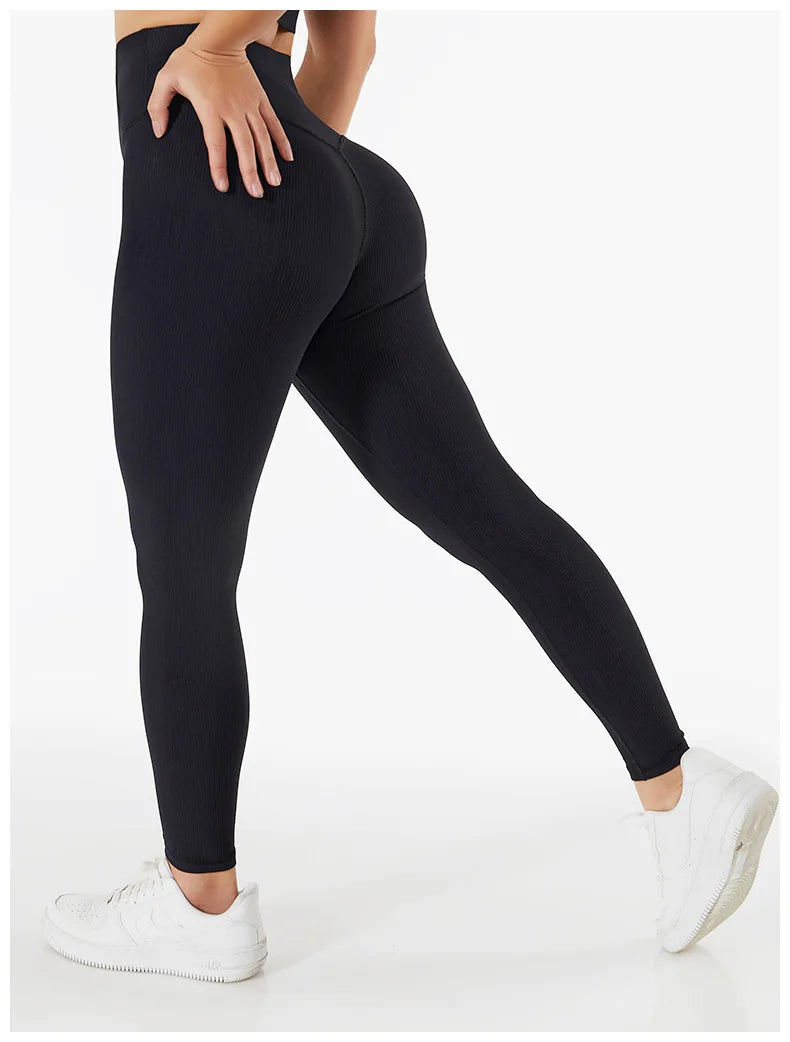 High Waist Push Up Seamless Sport Legging Women's Yoga Pants Super Stretchy Gym Workout Leggings Women's Fitness Sports Leggings