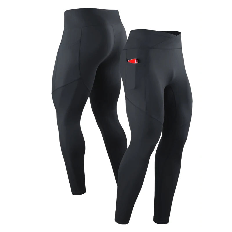Men’s Sport Tights 2024 – Pocket Gym Leggings