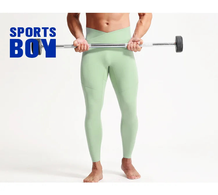 Men’s Sport Tights 2024 – Pocket Gym Leggings