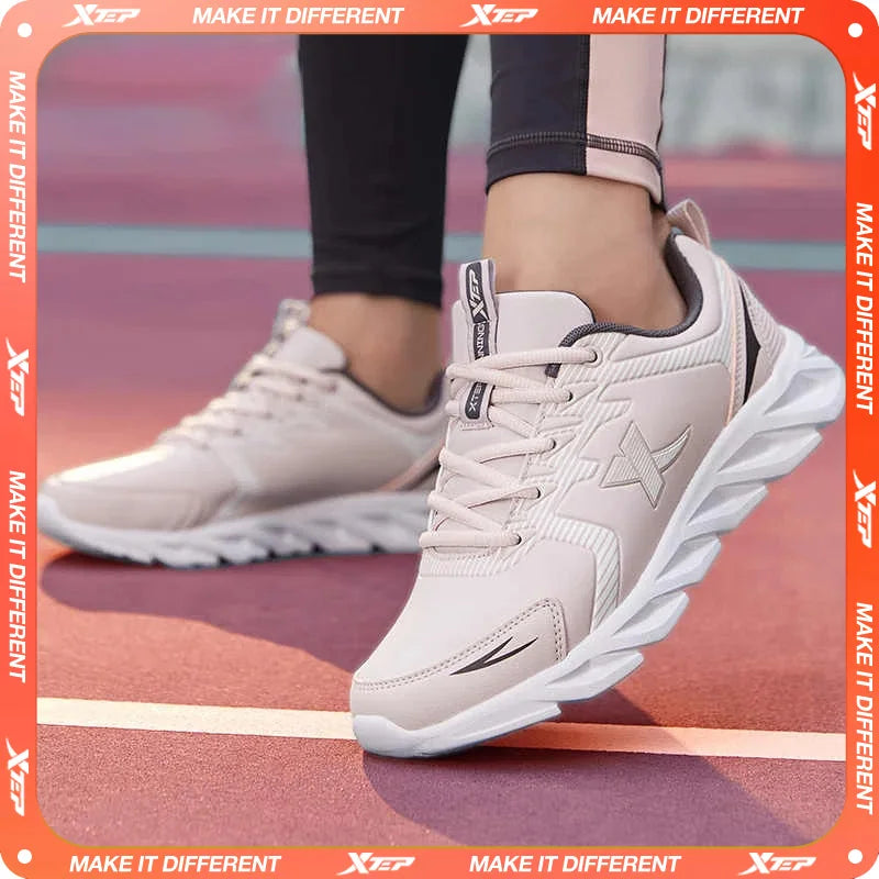 Xtep Women Running Shoes 2023 New Fashion Lightweight Sneakers For Women Breathable Cushioning Sports Shoes Female 879318110073