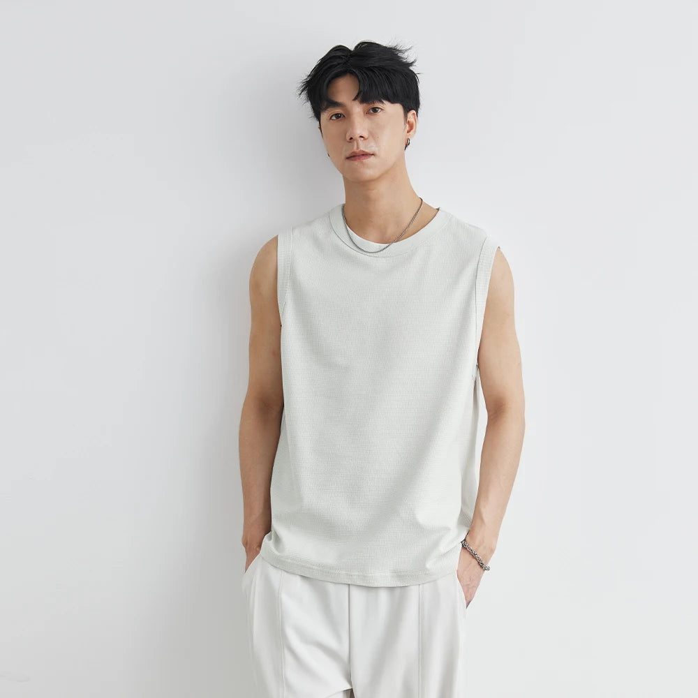 Men's sports, summer fitness tank top