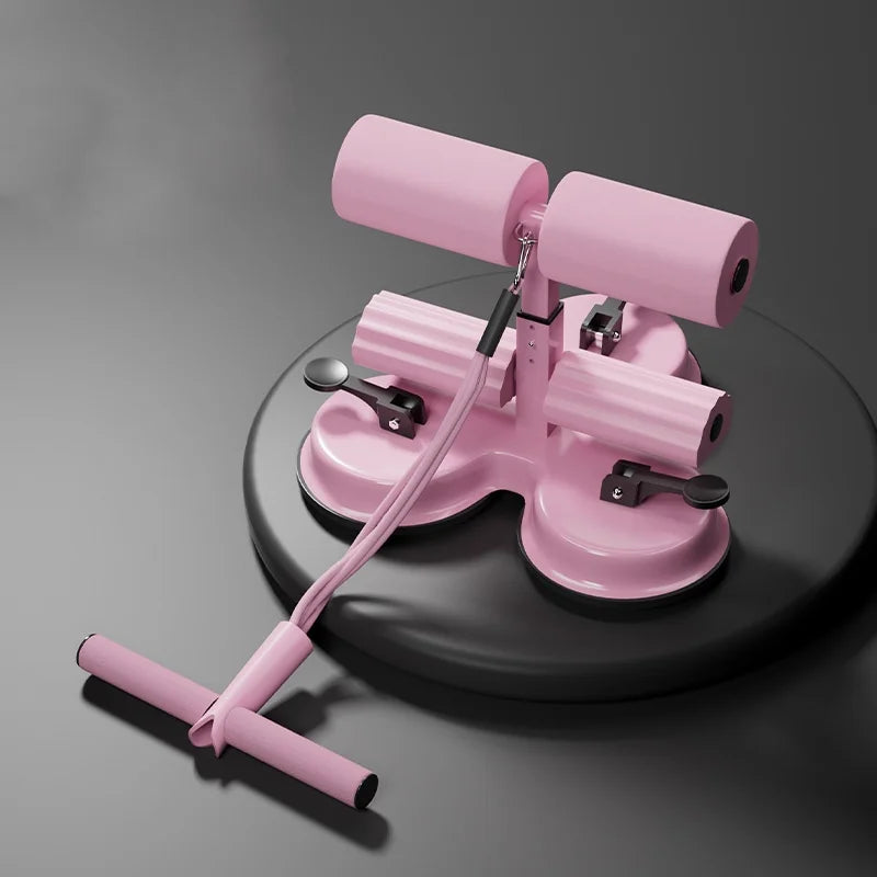 Adjustable Sit-Up Bar With 3 Non-Slip Suction Cups Portable Core Trainer For Home Gym Workout Yoga Fitness Equipment