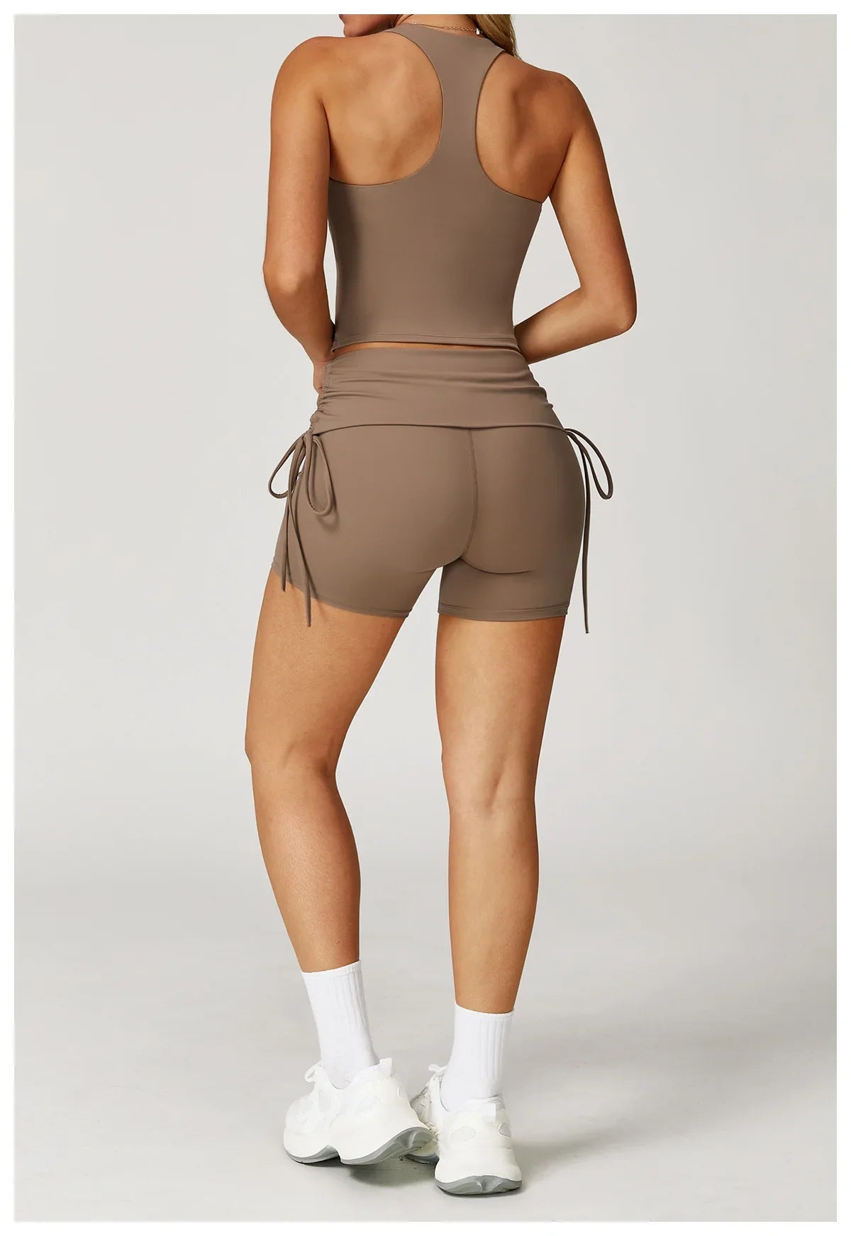 Women Tracksuit Gym Sports Suits 2 Pieces Yoga Set Fitness Vest Top Push Up Workout Clothes Female Athletic Leggings Sportswear