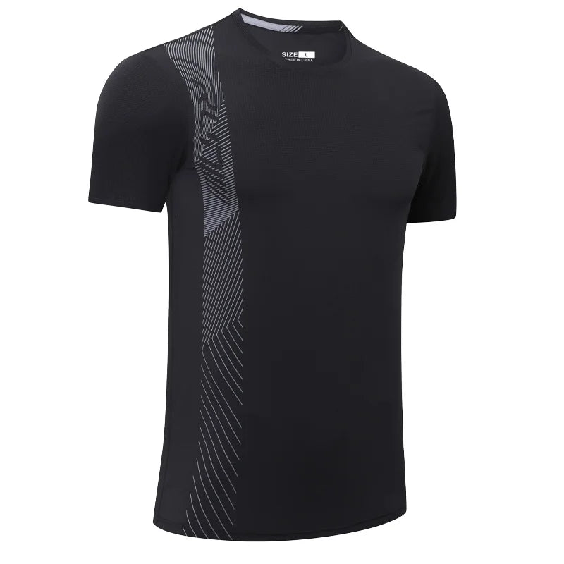 Men’s Workout T-Shirt – Quick-Dry Mesh Training Tee