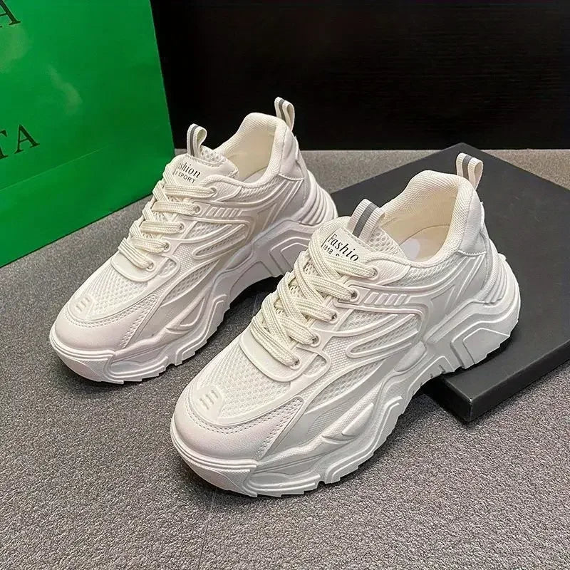 Sneakers Shoes for Women Sports Woman Footwear High on Platform Athletic New Arrival 2024 A Daily Routine 39 Aesthetic Deals In