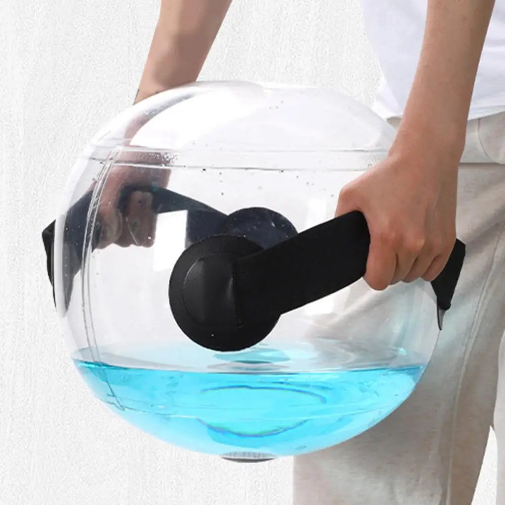 Workout Aqua Bags Adjustable Water Training Bag 15kg Adjustable Inflatable Water Power Bags for Fitness Body Building Aqua Ball