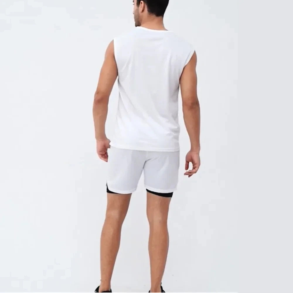Men’s Compression Tank – Quick-Dry Gym Vest