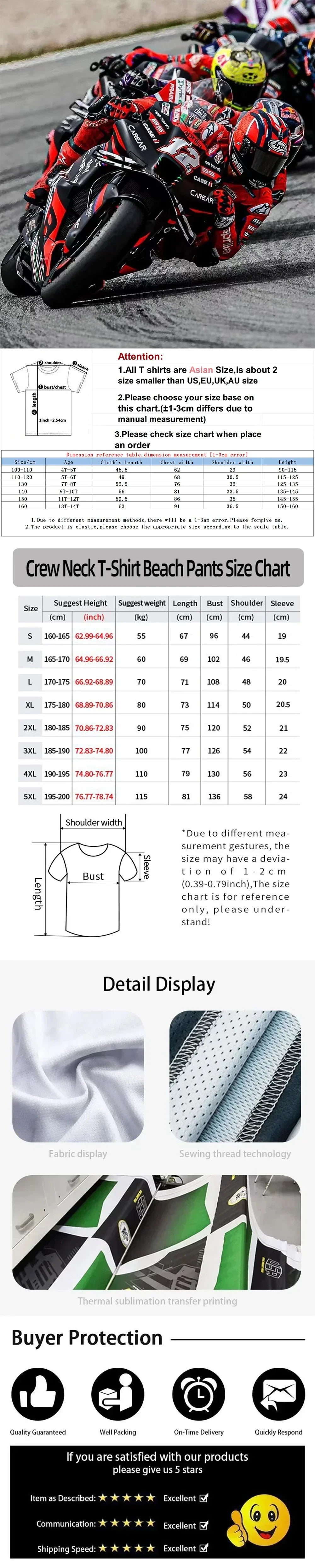 Short Men's And Women's