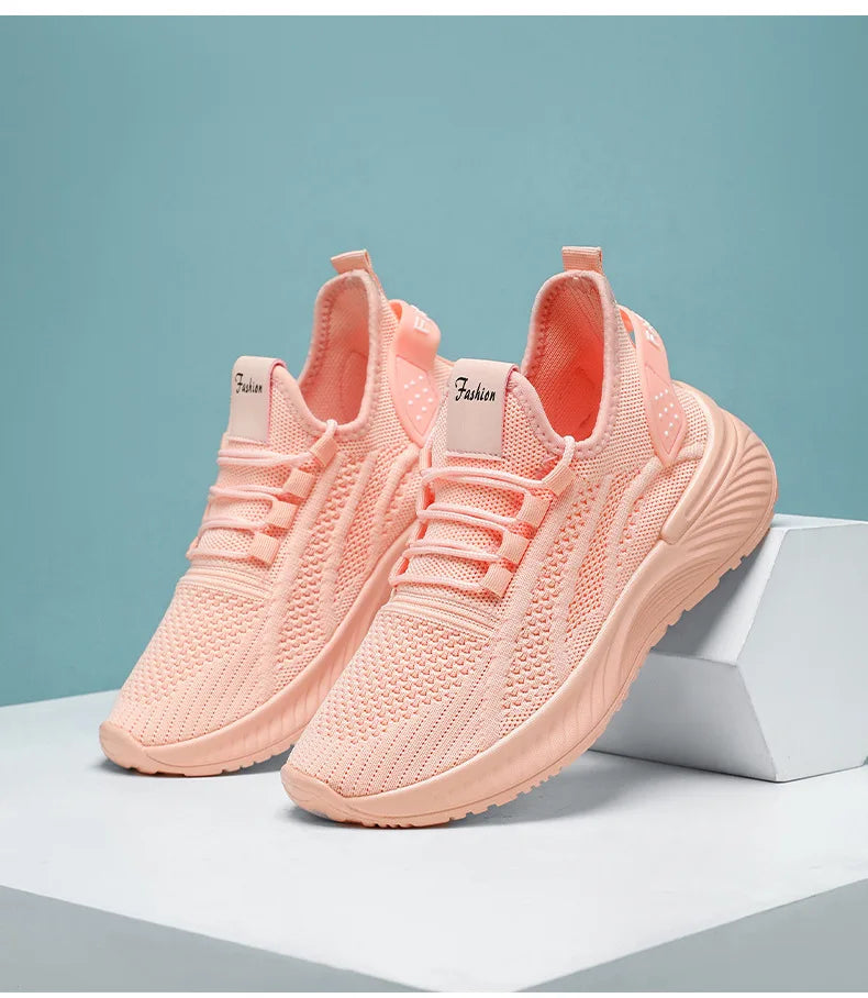 Women's Casual Shoes Are Comfortable Outside Sports Shoes Breathable and Versatile in Summer Soft Soles and Not Tired Shoes