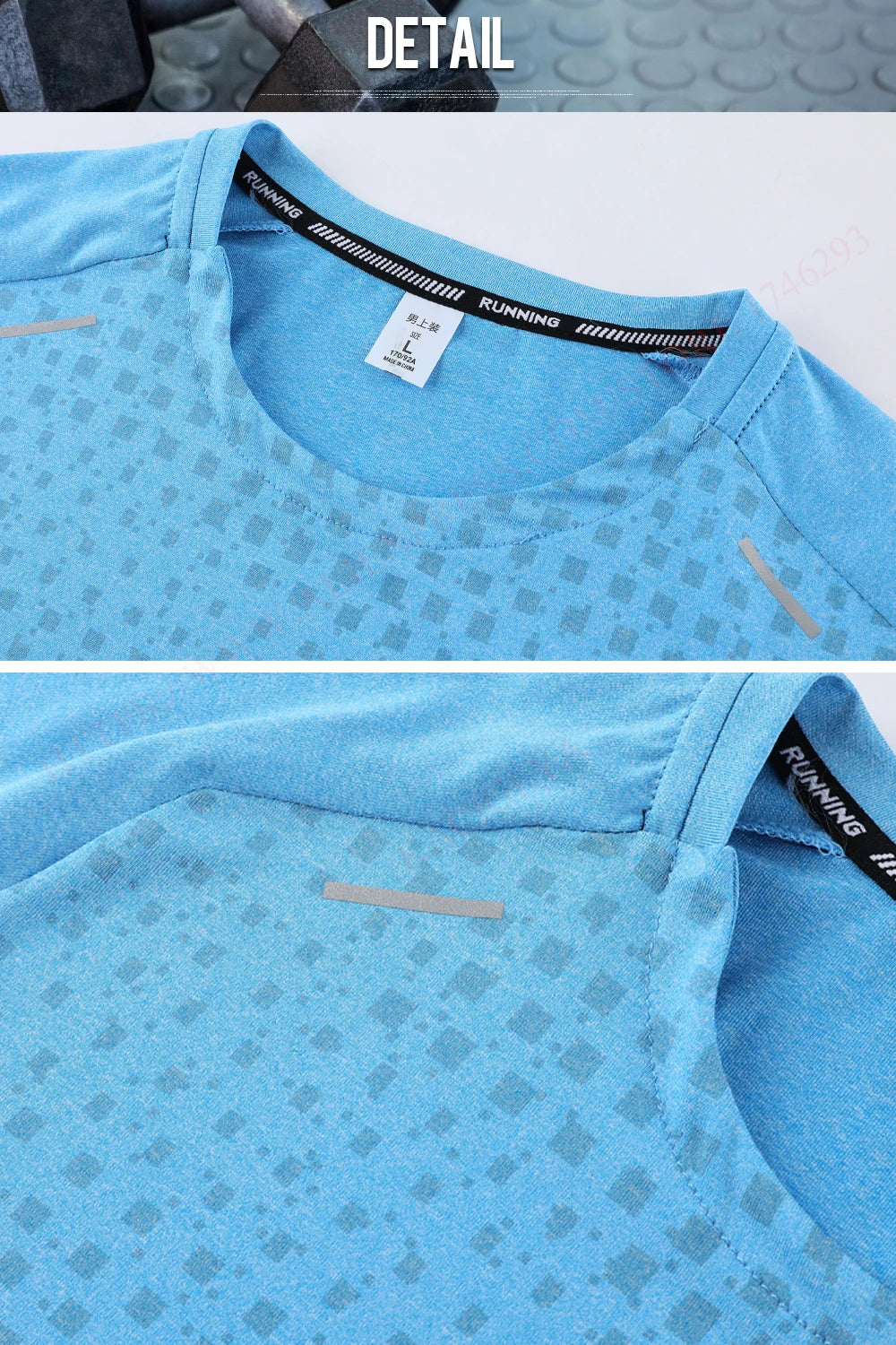 Quick Dry Gym T-Shirt – Breathable Short Sleeve