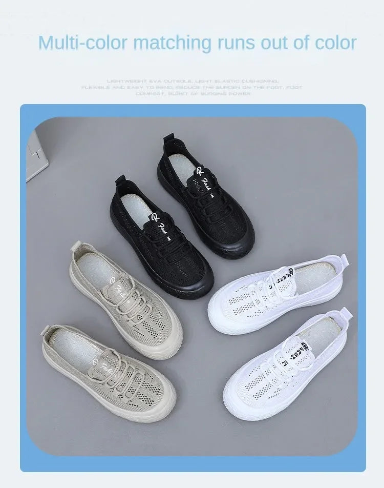 Comfort  Casual Sneaker Breathable   Women'S Shoes Summer 2025 Free Shipp Iing Shoes Lithe Women'S Shoes