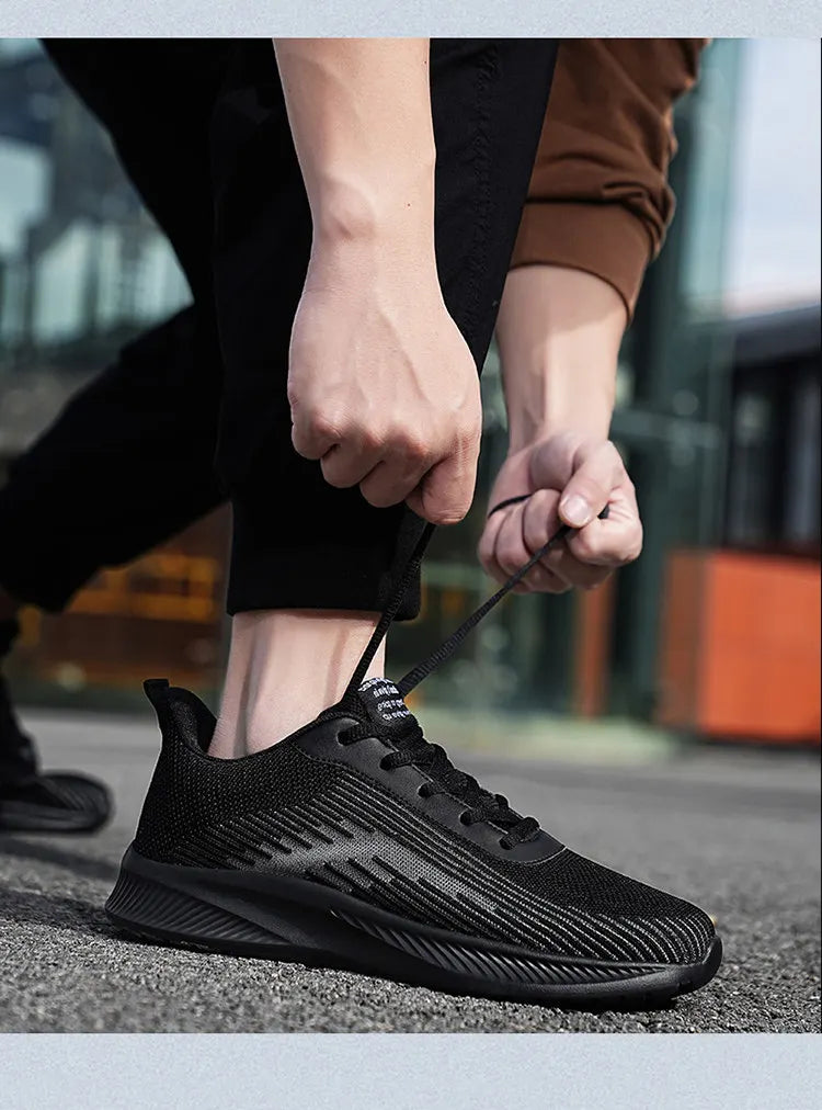 Summer Hot Sale Red Mesh Men Running Sneakers Big Size 47 Light Breathable Women Training Shoes Non-slip Sport Shoes for Man