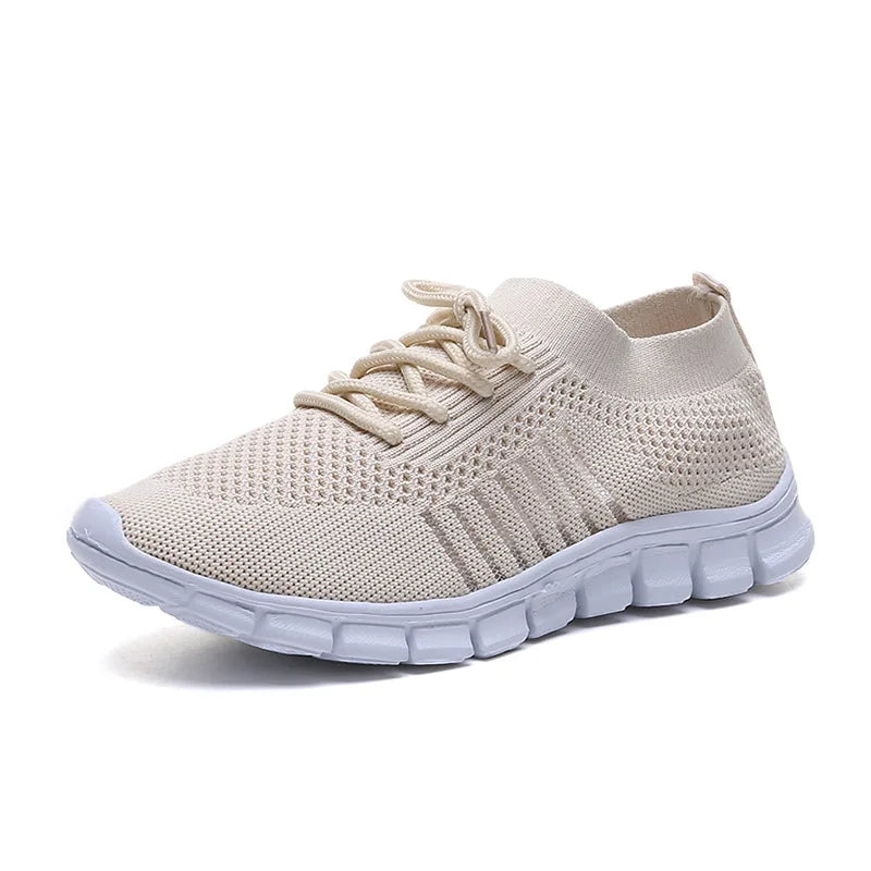 New Fashion Women's Shoes Platform Mesh Sneakers Lightweight Breathable Casual Shoes Women's Shoes on Offer