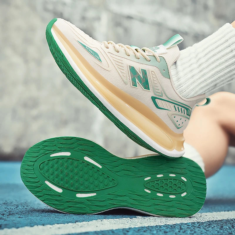 Sports Shoes for Men Mesh Breathable Comfortable Outdoor Sports Trendy Lace-up Sneakers 2025 New Casual Running Shoes for Man