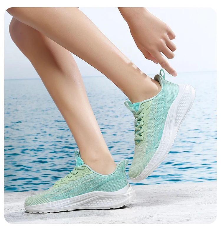 Cheap Summer Running Shoes Man Light Platform Woman Jogging Sneakers Plus Size 48 Breathable Mesh Running Sneakers Male Trainers