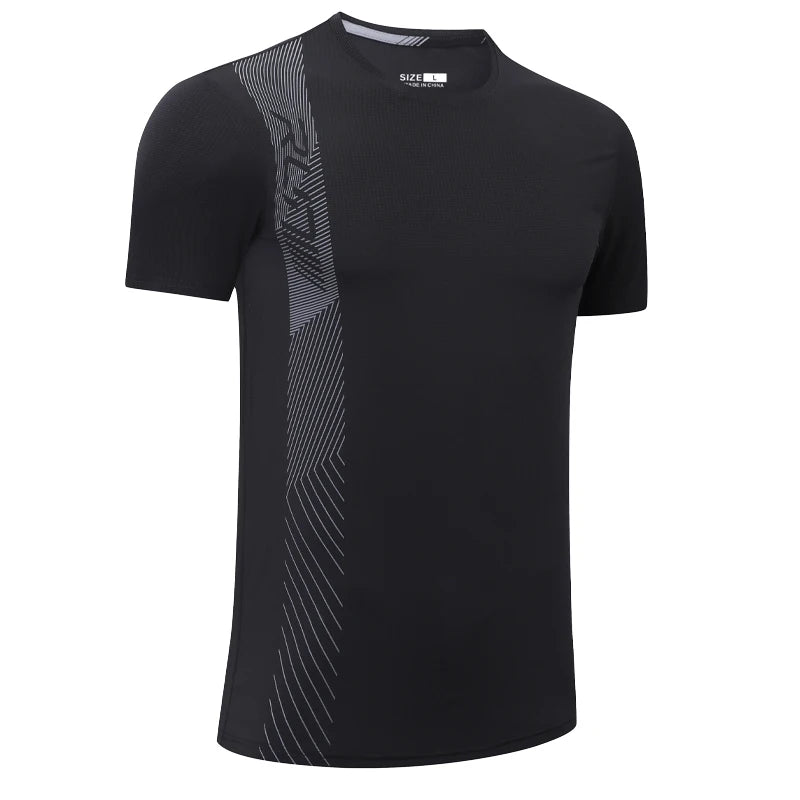 Men’s Workout T-Shirt – Quick-Dry Mesh Training Tee
