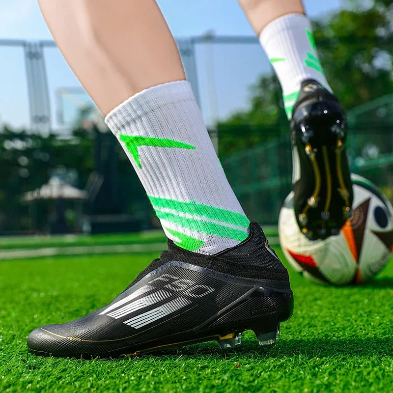 Professional Soccer Shoes For Men Society Cleats Grass Training Original Sneaker Indoor Non Slip Ultralight Football Field Boots