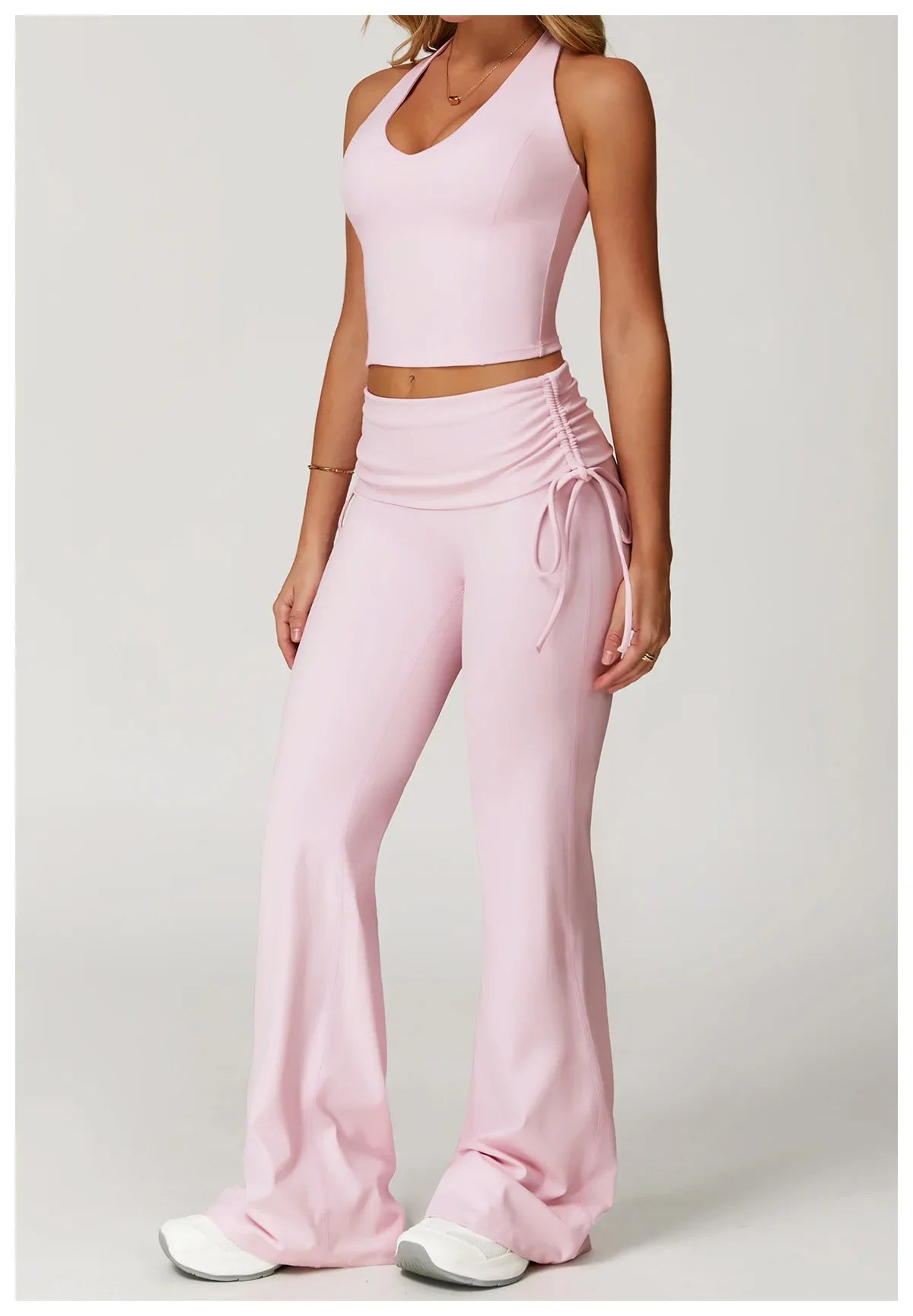 Women Tracksuit Gym Sports Suits 2 Pieces Yoga Set Fitness Vest Top Push Up Workout Clothes Female Athletic Leggings Sportswear