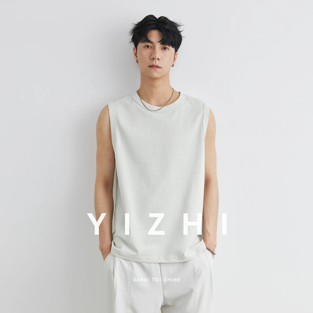 Men's sports, summer fitness tank top