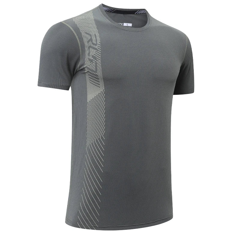 Men’s Workout T-Shirt – Quick-Dry Mesh Training Tee