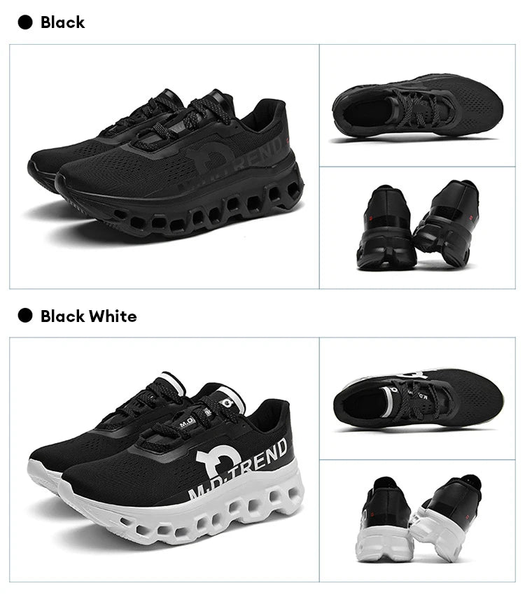 Men's Cushioning Running Shoes Lightweight Athletic Casual Sneakers Male Non-Slip Sports Shoes Outdoor Travel Walking Shoes